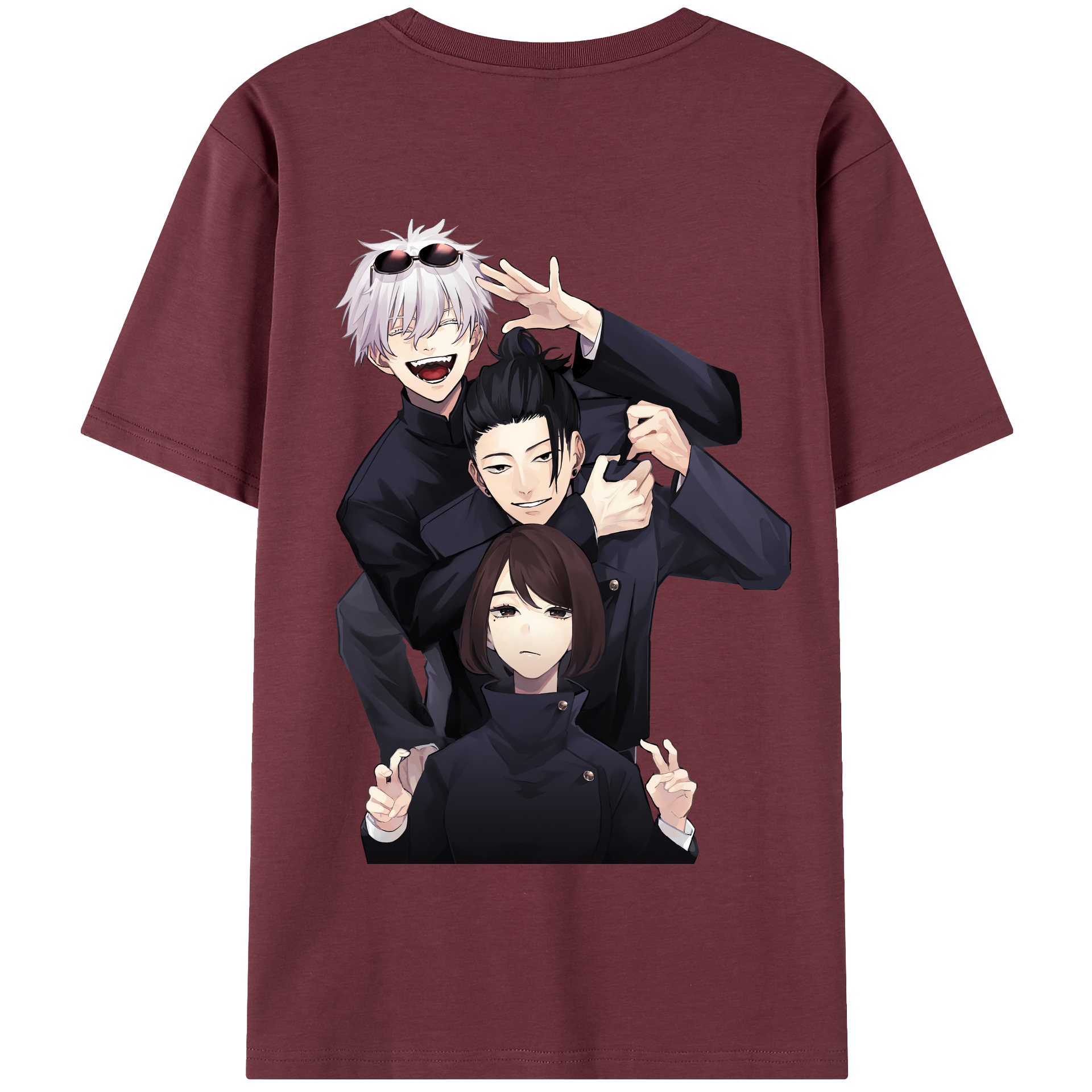 （画像用） 呪術廻戦 Jujutsu Kaisen 綿100％半袖Tシャツ（背面プリント）